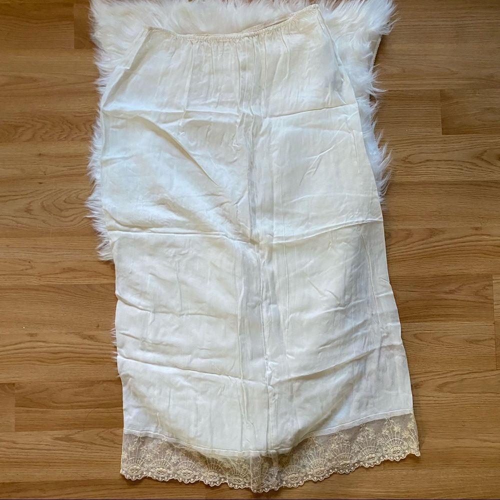 NWT Vintage Marcia’s Rainbow Slip Underskirt Delicate Lingerie Medium Large